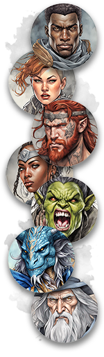 Character Tokens for VTT Use